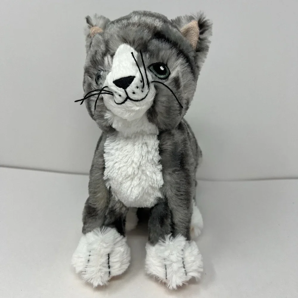 IKEA Cat Plush Lilleplutt Gray Striped Kitten Kitty Stuffed Animal Soft Toy Gift